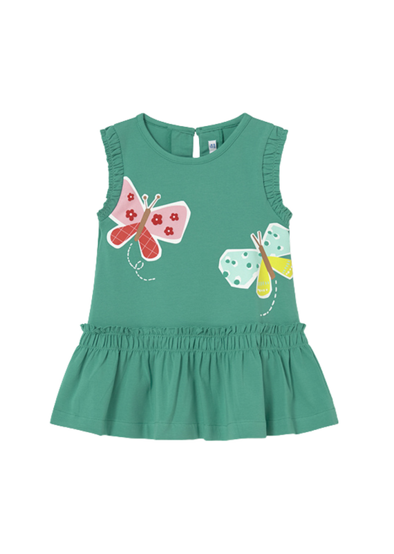 Emerald Butterfly Dress