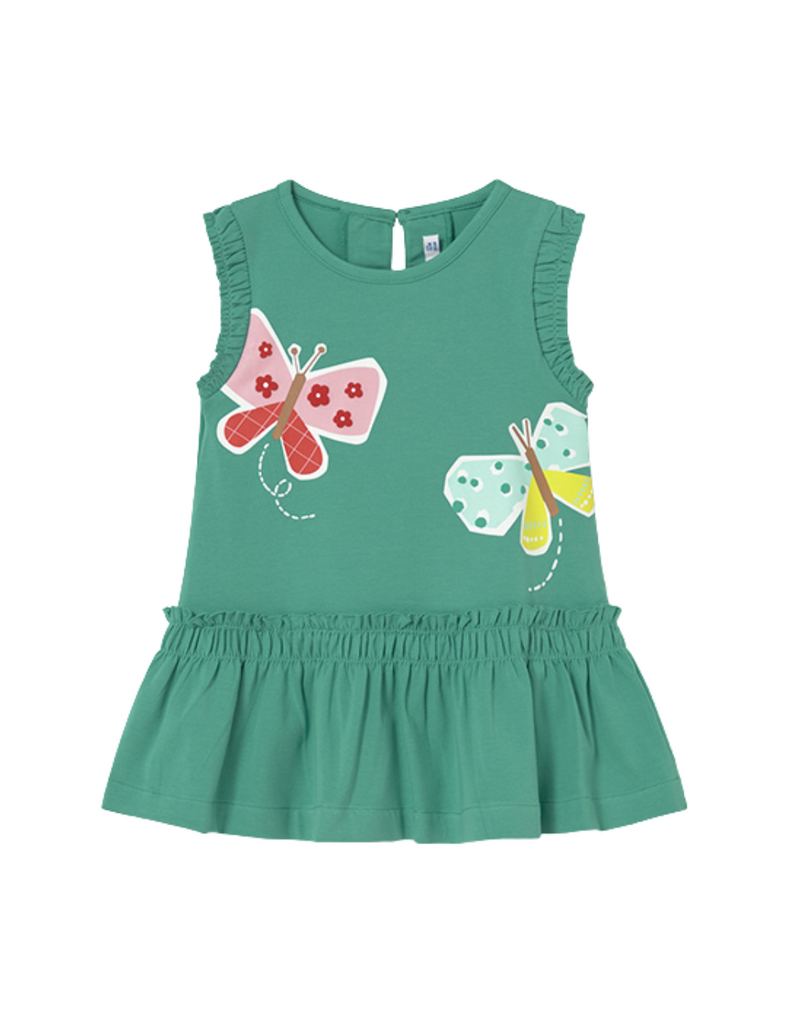 Emerald Butterfly Dress