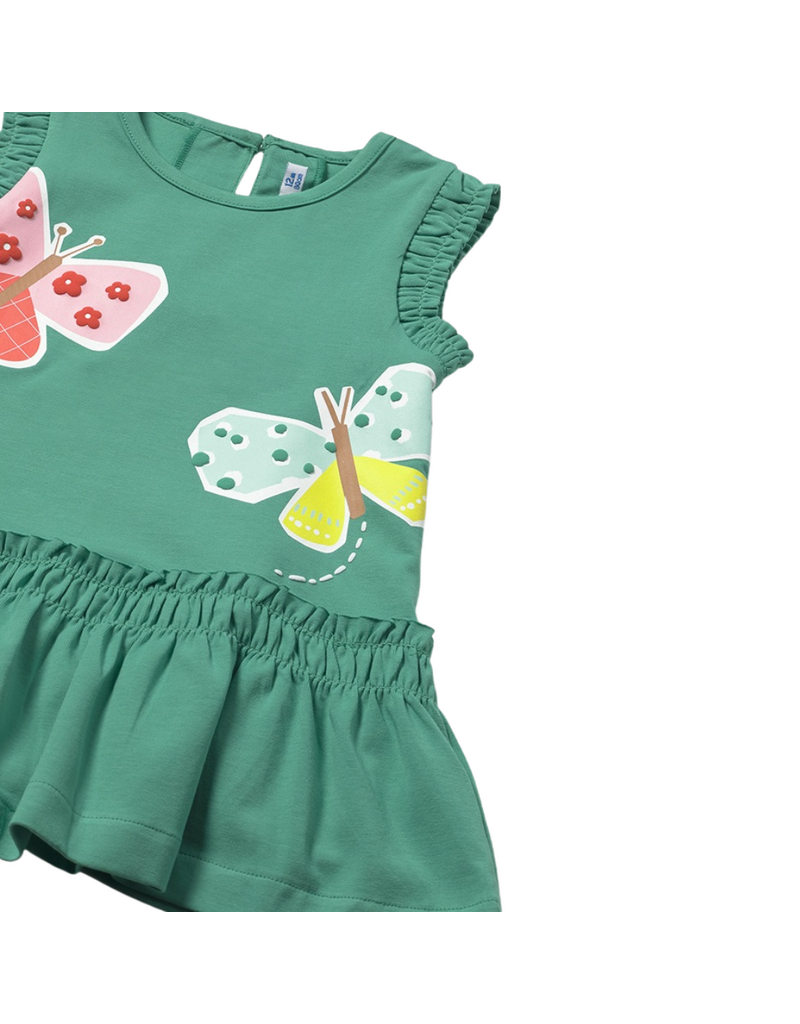 Emerald Butterfly Dress