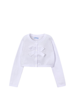 White Knit Cardigan