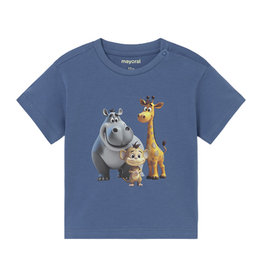 Blue Animal T-shirt