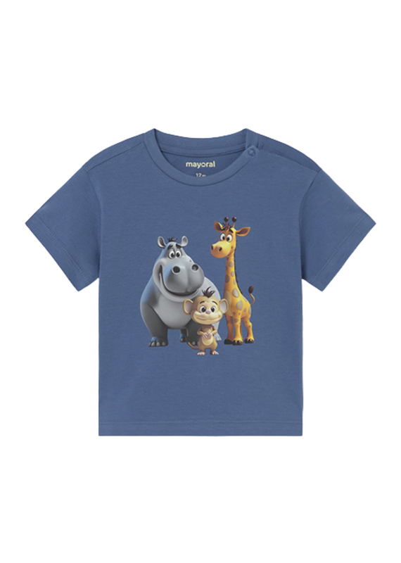 Blue Animal T-shirt