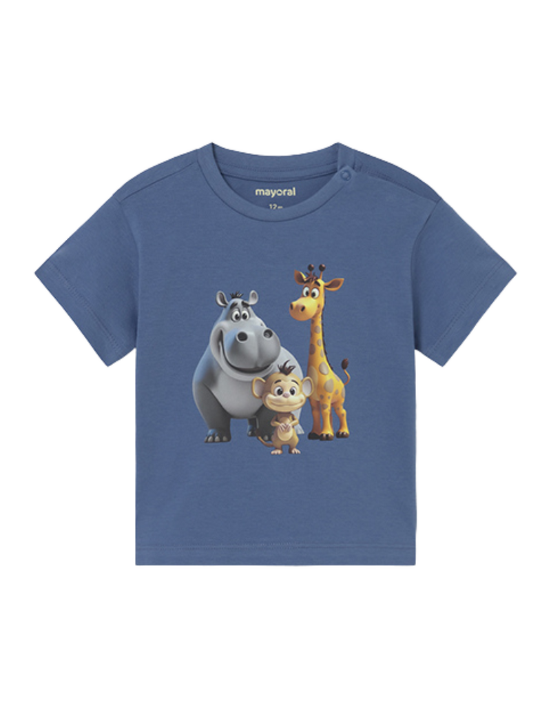 Blue Animal T-shirt