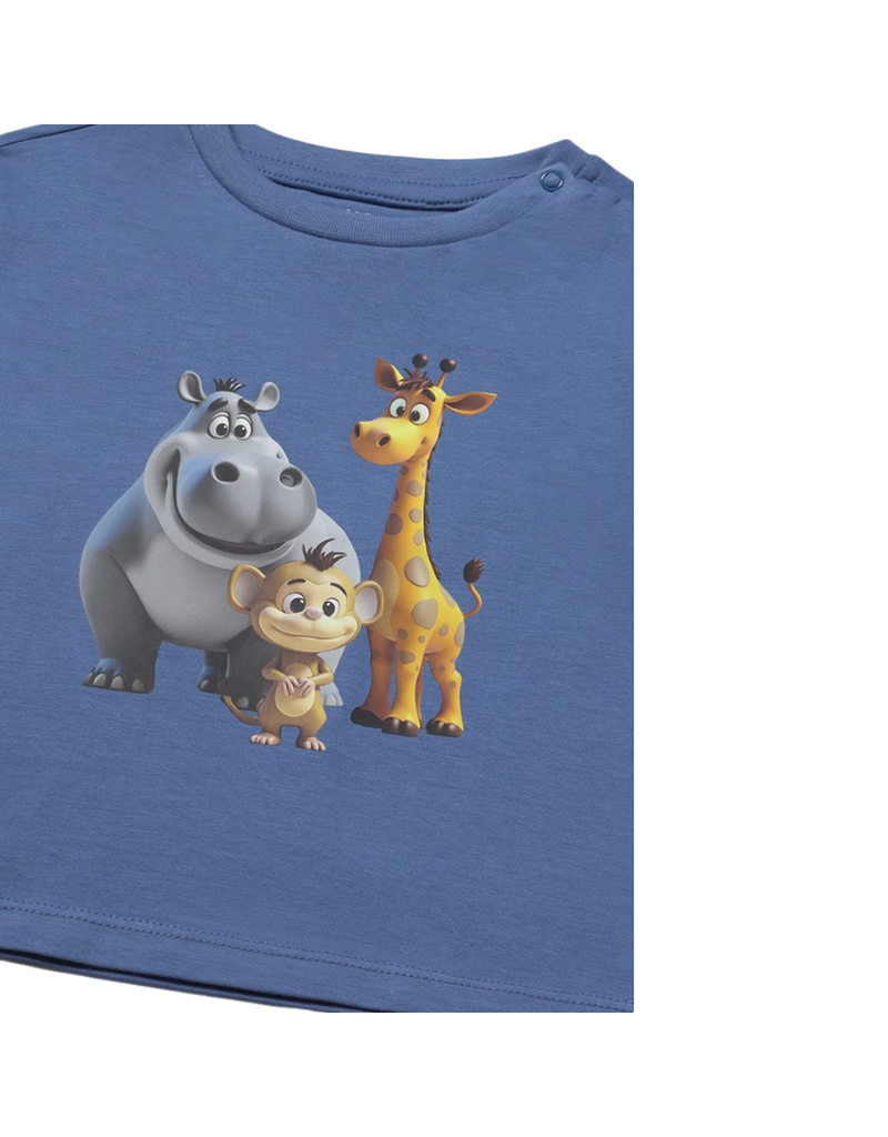 Blue Animal T-shirt