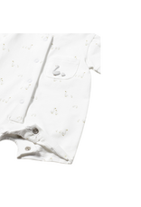 White Short Romper Cozy Set