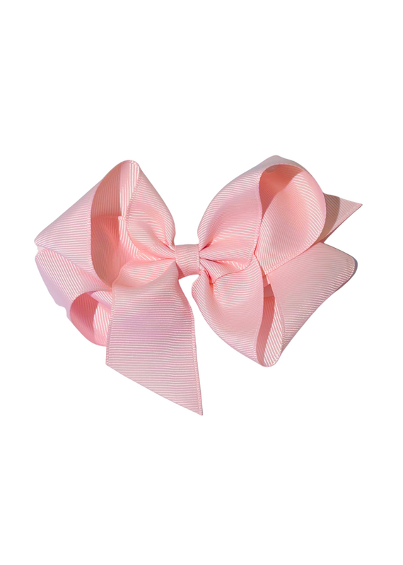 Bows Arts Light Pink Big (5in) Grosgrain Bow