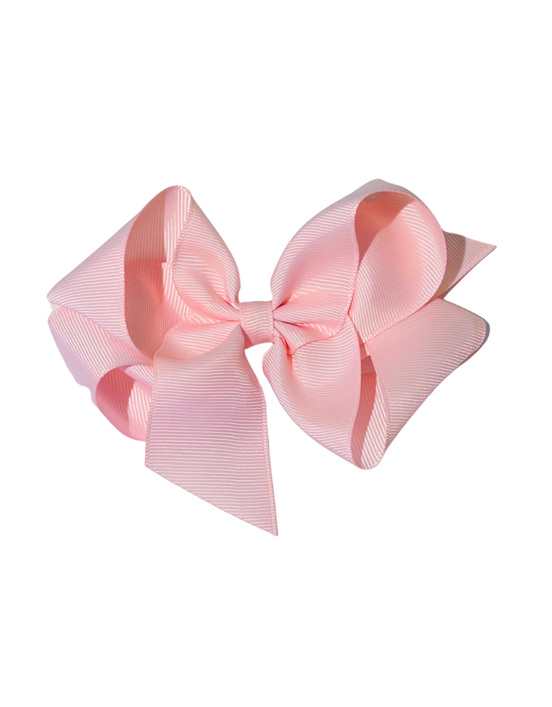 Bows Arts Light Pink Big (5in) Grosgrain Bow
