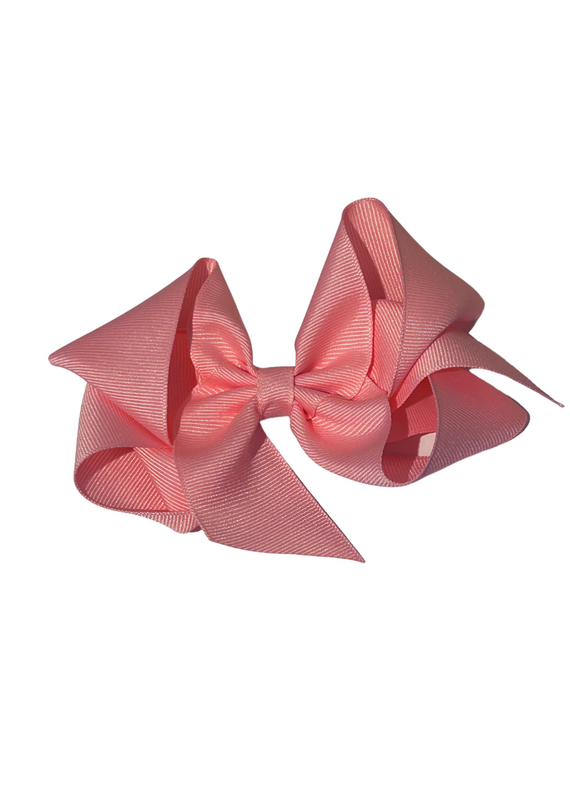 Bows Arts Pink Big (5in) Grosgrain Bow