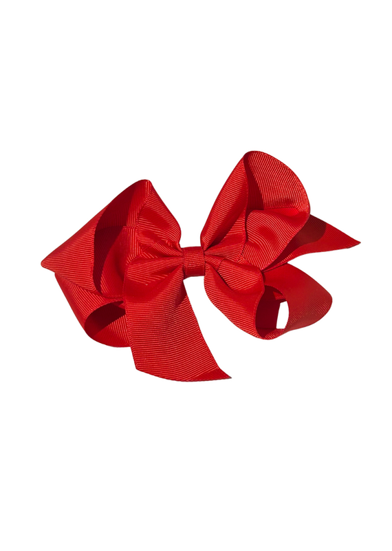 Bows Arts Red Big (5in) Grosgrain Bow