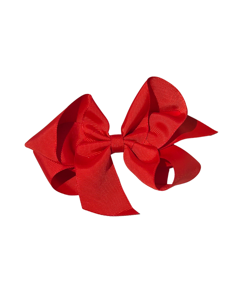 Bows Arts Red Big (5in) Grosgrain Bow