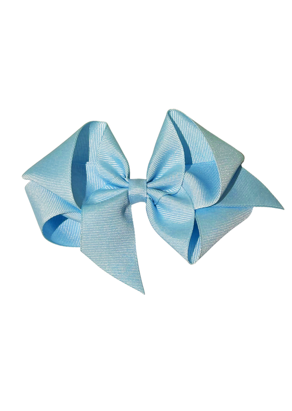 Bows Arts Blue Big (5in) Grosgrain Bow