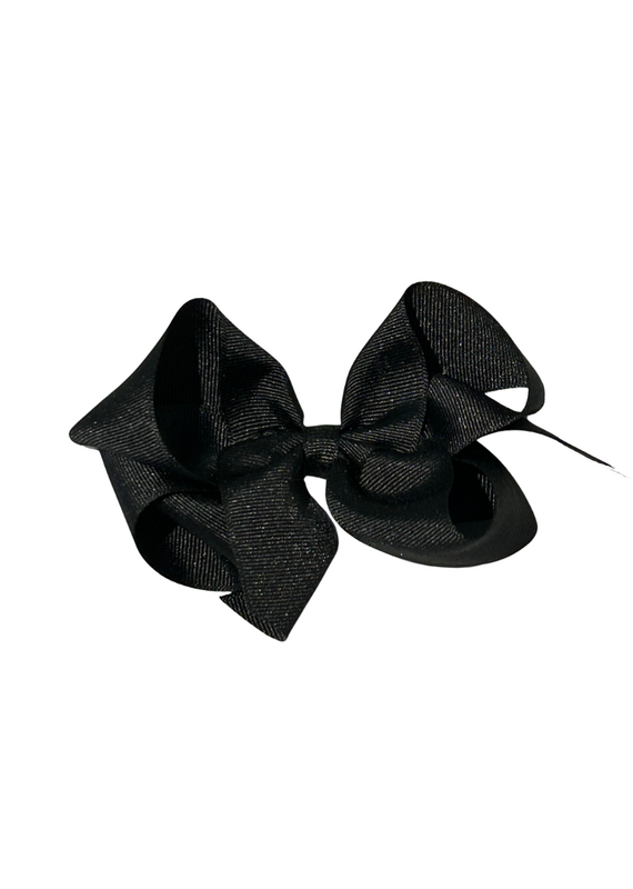 Bows Arts Black Big (5in) Grosgrain Bow