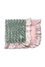 Silver Icicle Double Plush Blanket