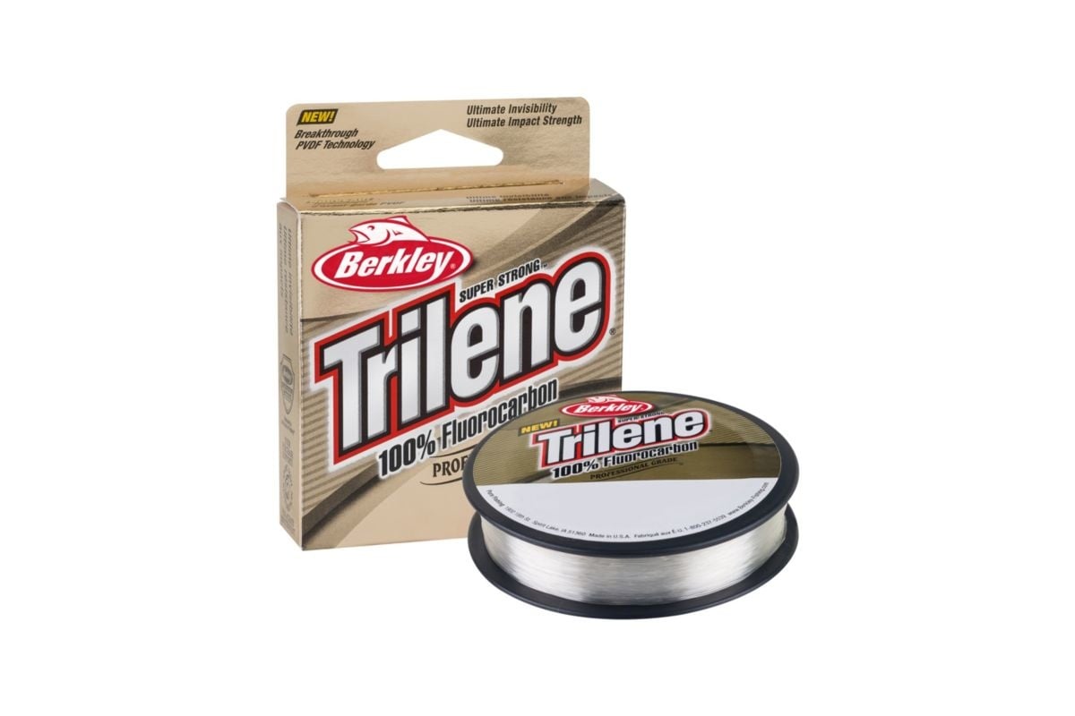  Trilene 100% Fluorocarbon Ice, Clear, 2-Pound Break