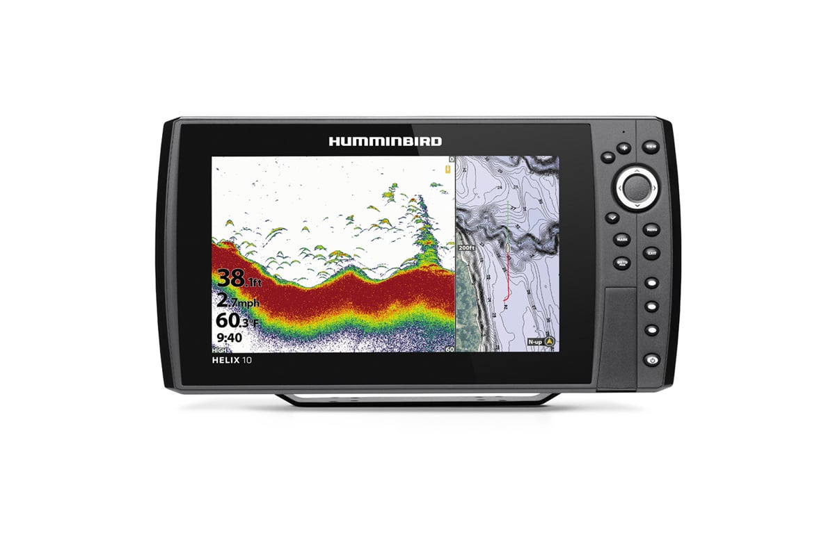 Эхолот с камерой для зимней рыбалки. Эхолот Humminbird 570. Sounder photo.