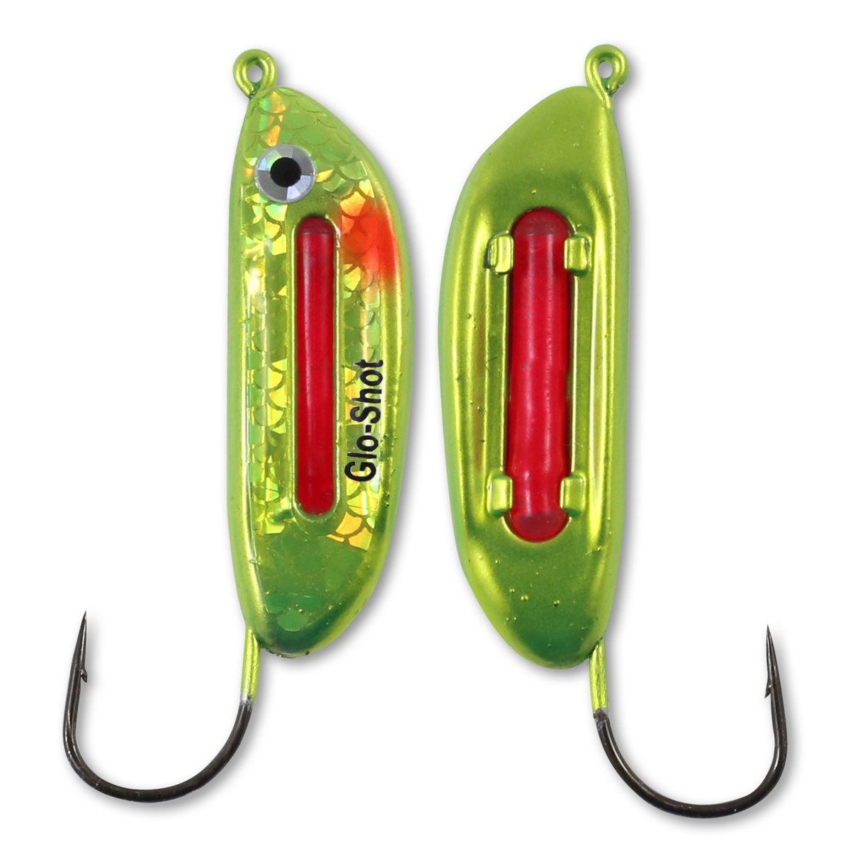 Northland Fishing Tackle Smeltinator Jig 1/4 oz / Chartreuse/Moss / 1/0