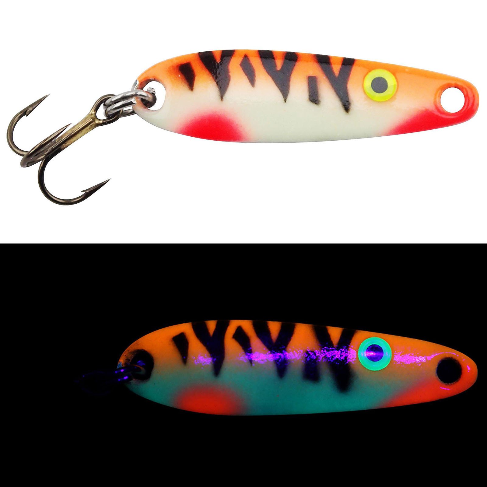 Moonshine Lures Super Glow 2 Mainliner Casting Spoon 1/2 Oz Hammer Color