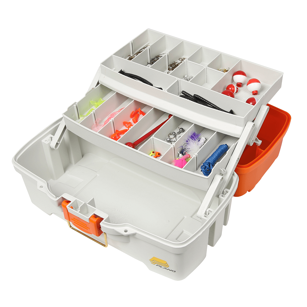 Plano Let's Fish! Two Tray Tackle Box