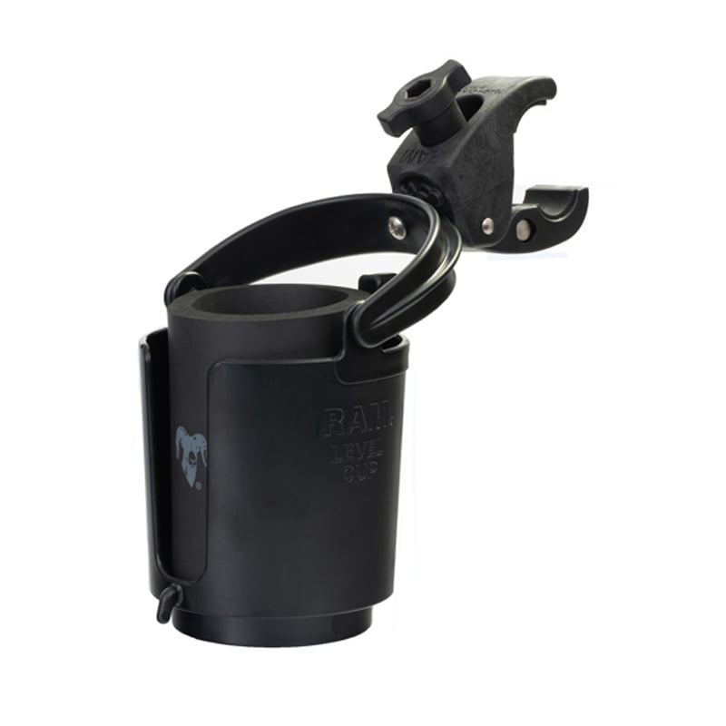 Level Cup™ 16oz Drink Holder with RAM® Tough-Claw™ Mount - Pokeys