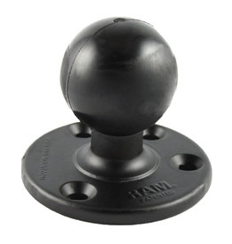 Ram Large Round Plate with 2.25" Ball