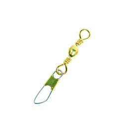 Eagle Claw 01041 Barrel Swivel with Safety Snap