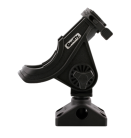 Scotty No. 280 Baitcaster / Spinning Rod Holder with Combination Side/Deck Mount