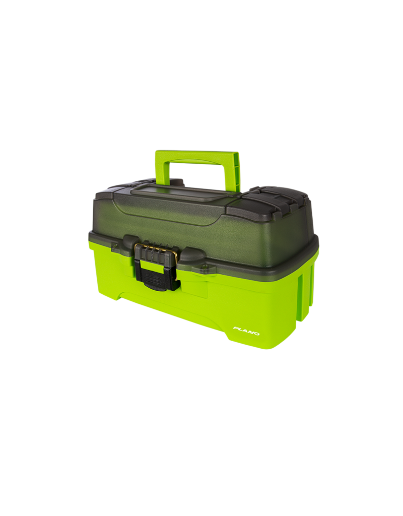 One-Tray Tackle Box Bright Green - Pokeys Tackle Shop