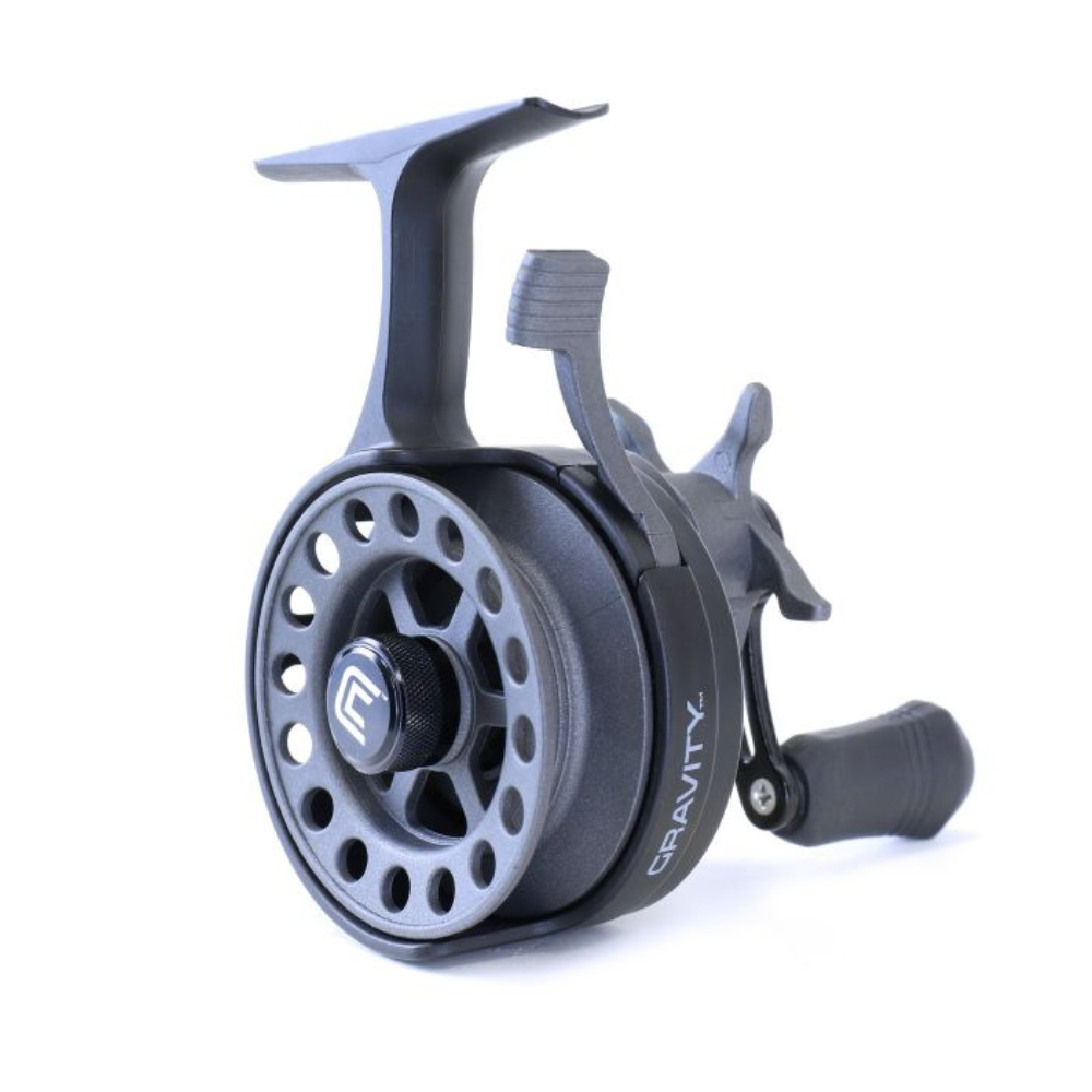 Clam Gravity Reel - Graphite