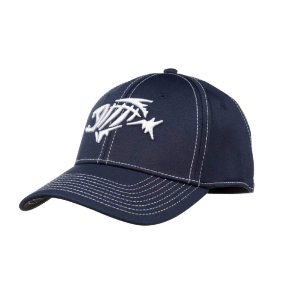 Skeleton Logo NEW G Loomis Fishing Aflex Contrast Stitch Stretch Fit Hat Cap 