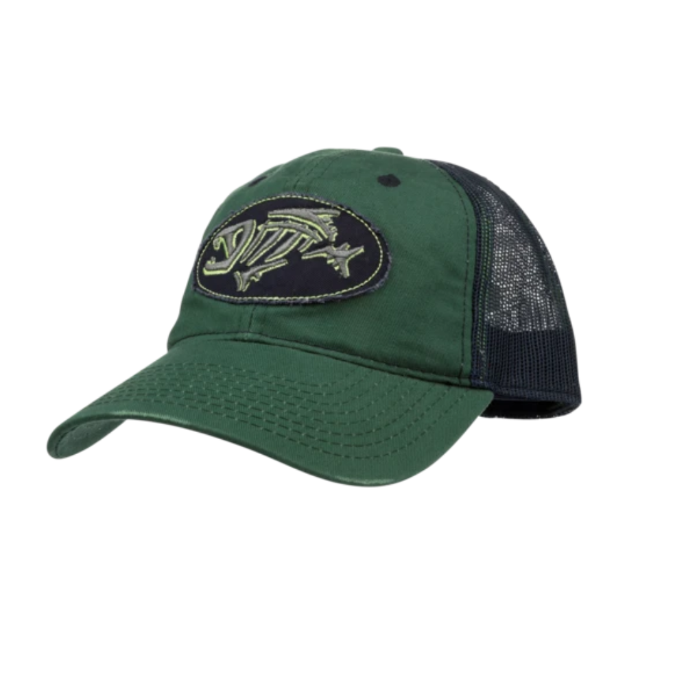 G-Loomis DISTRESSED OVAL HAT GREEN