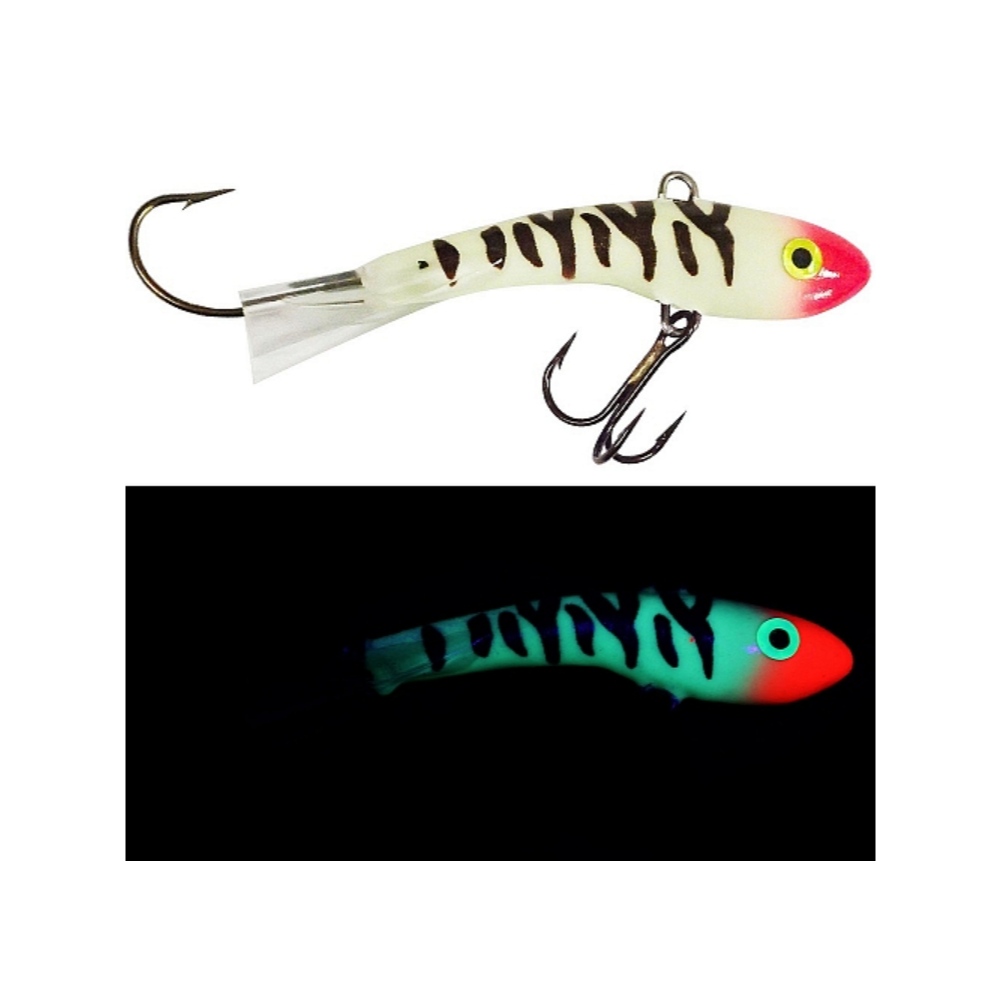 Moonshine Lures Glow Shiver Minnow Size 2.5