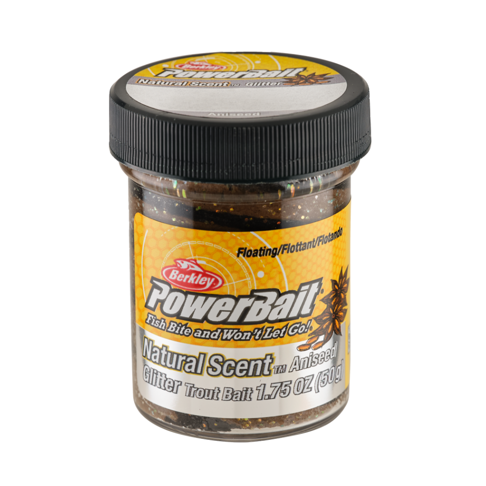 Lurwind Berkley PowerBait Natural Scent Glitter Trout Bait with Rigging  Card - Trout Fishing Materials for Saltwater and Freshwater - Floating  Attractor Bait 6 Pack Jar, Sherbet 