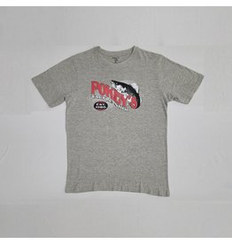 Pokey's Tackle Shop Pokey's Vintage Logo T-Shirt Grey