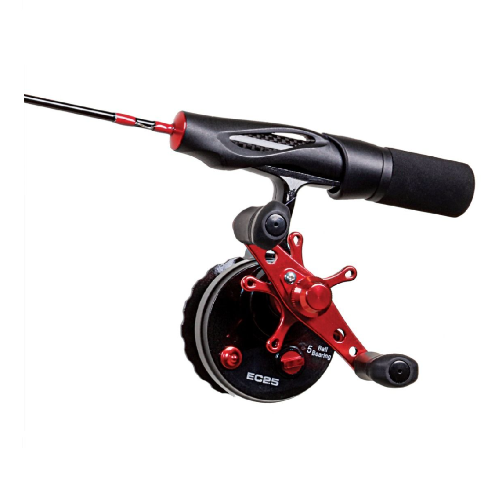 Eagle Claw Tony Roach Inline Ice Fishing Rod and Reel Combo