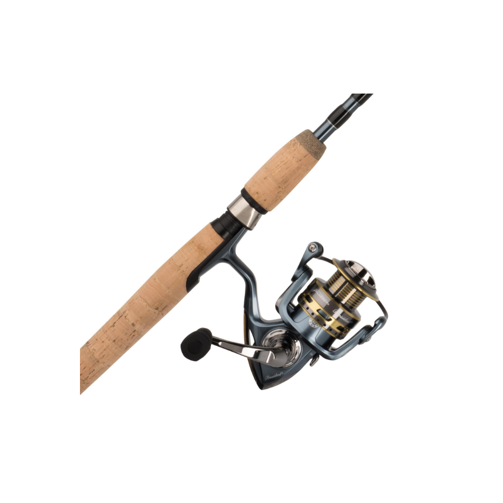 Strike Series Gold Bait Cast Spinning 2 Pc Long Rod and Reel Combo 78  Inches 886511956261