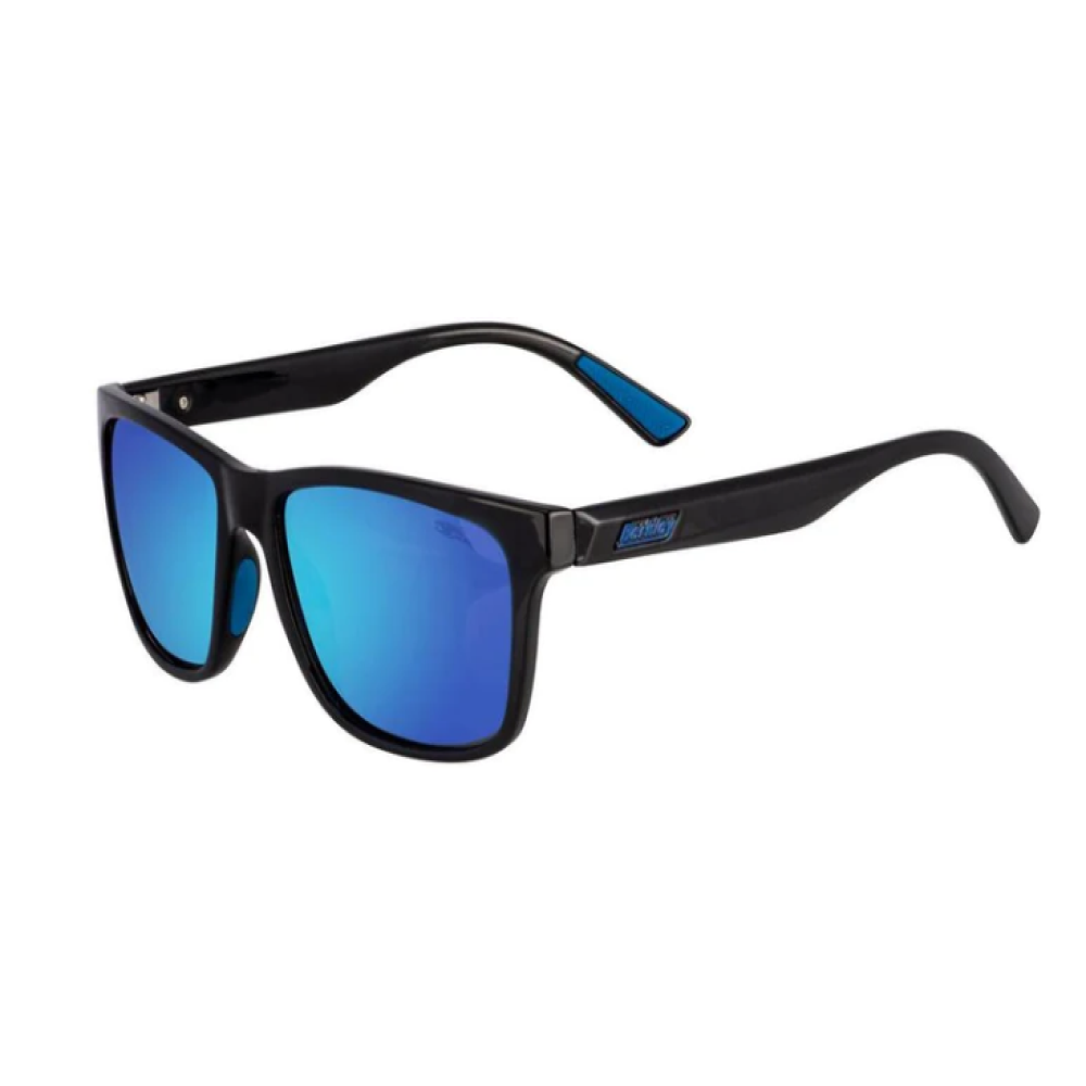 Berkley Berkley® BER003 Sunglasses Gloss Black/Blue Mirror