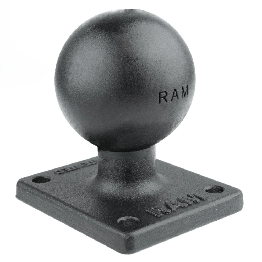 Ram Ball Adapter with AMPS Plate - C Size