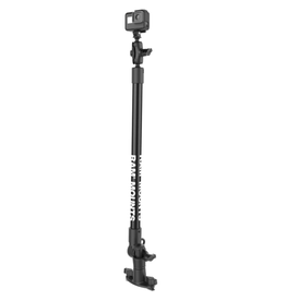 Ram Tough-Pole™ Camera Mount with Single Pipe & RAM® Track-Node™ Base