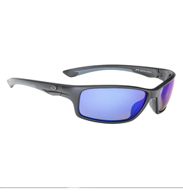 Strike King SK Plus Hudson / Matte Black Frame Multi Layer White Blue Mirror Gray Base Lens