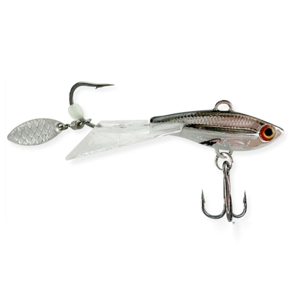 Reaction Tackle Tungsten Bladed Swim Jig Heads for Fishing - 2 Pack of  Fishing Jigs for Large
