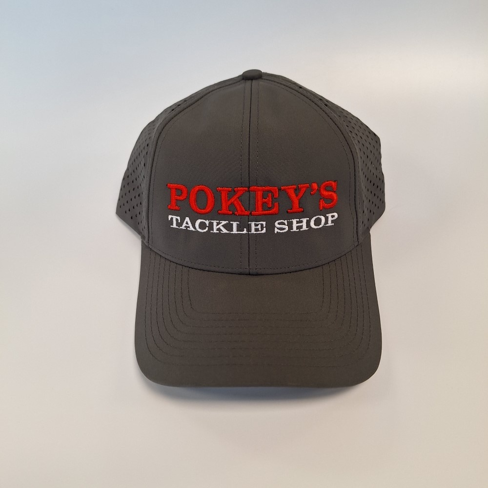 Pokey s 6 Panel Perforated Hats Pokeys Tackle Shop
