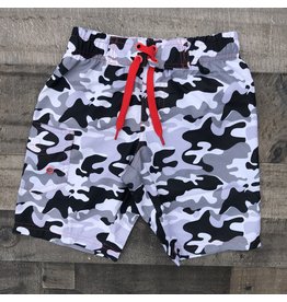 Gray Camo Mish Boys Boys Board Shorts