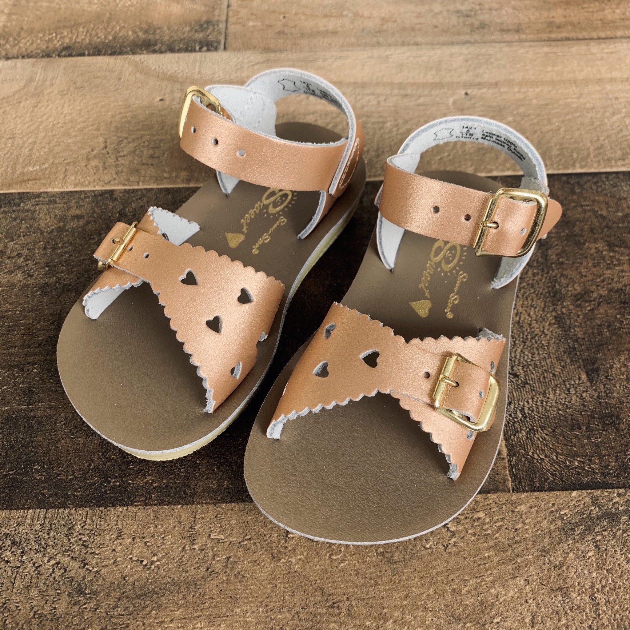 saltwater sweetheart rose gold