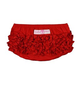 Ruffle Butts Ruffle Butts - Red Woven RuffleButt