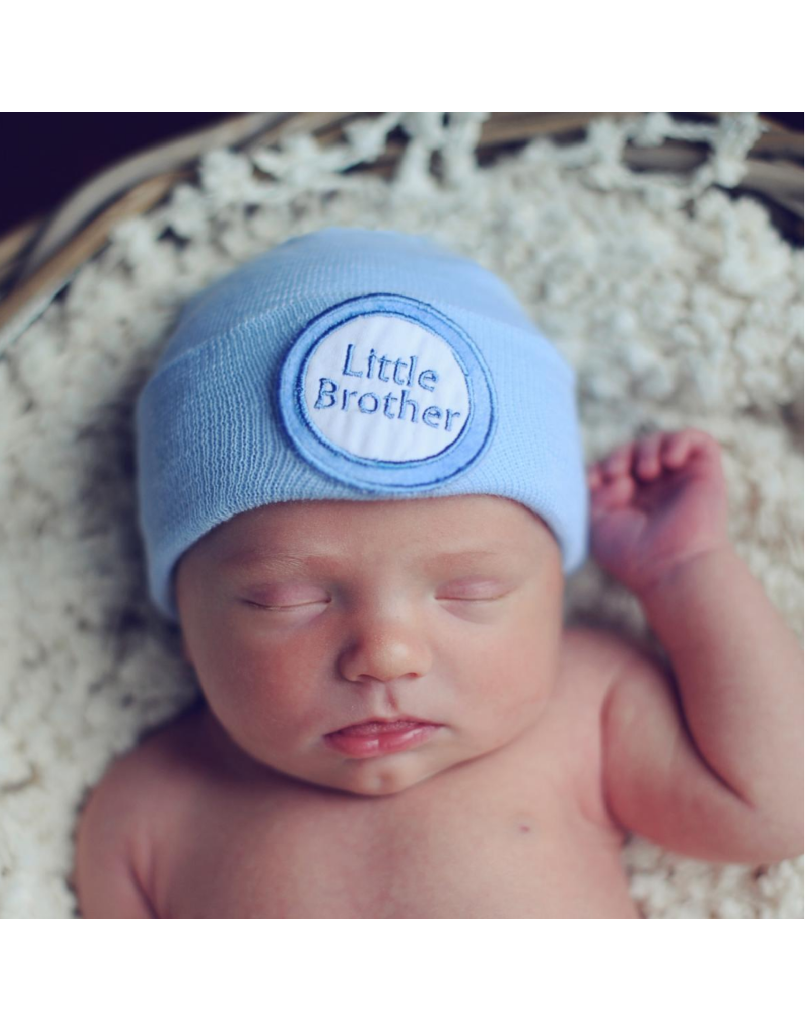 ILYBEAN Ilybean- Blue Little Brother Nursery Beanie