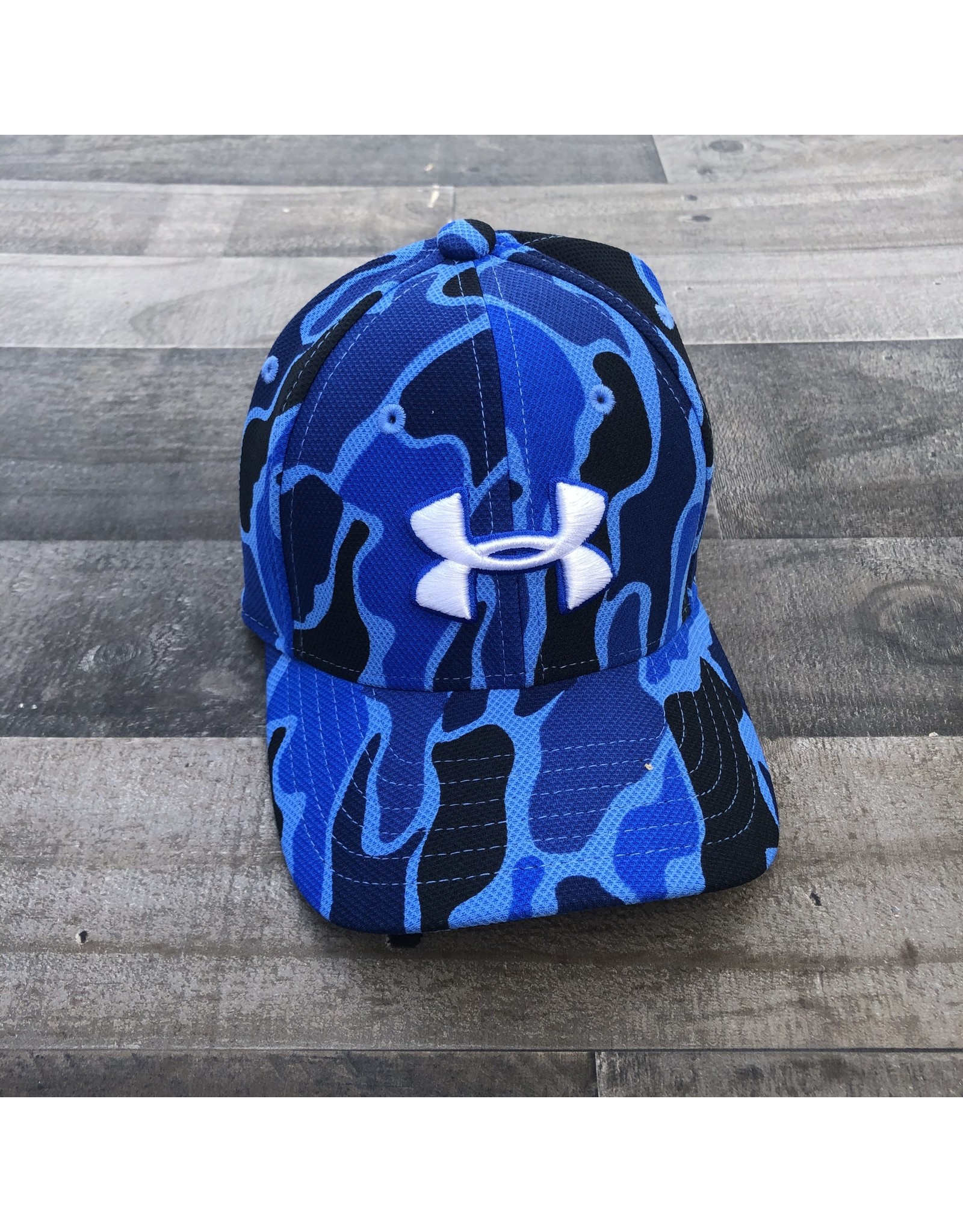 Under armour blue camo hat Clearance