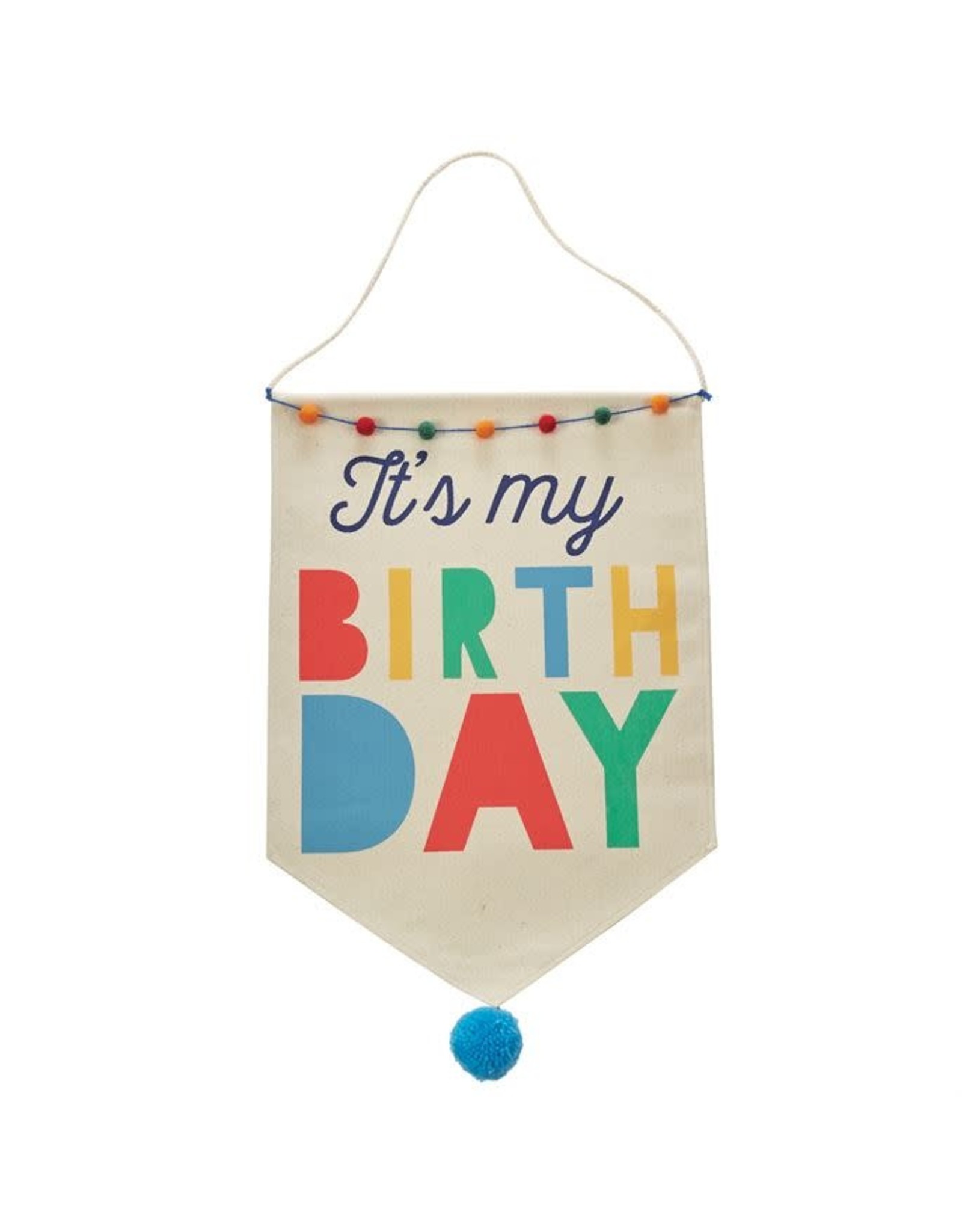 Mudpie Mud Pie- Boy Birthday Canvas Banner