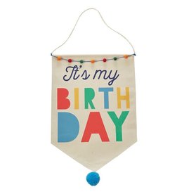 Mudpie Mud Pie- Boy Birthday Canvas Banner