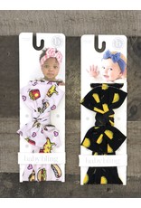 Baby Bling- Printed Knot: Foodie