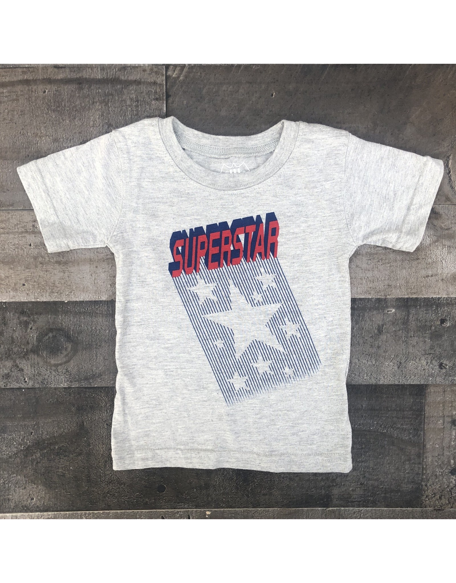 Wes & Willy- Superstar SS Tee- Heather